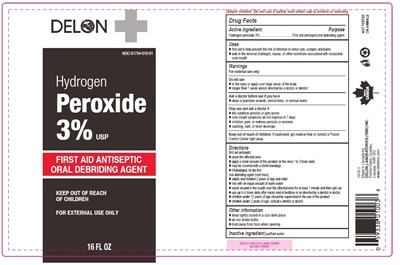 Hydrogen Peroxide 3 Usp 16fl Oz